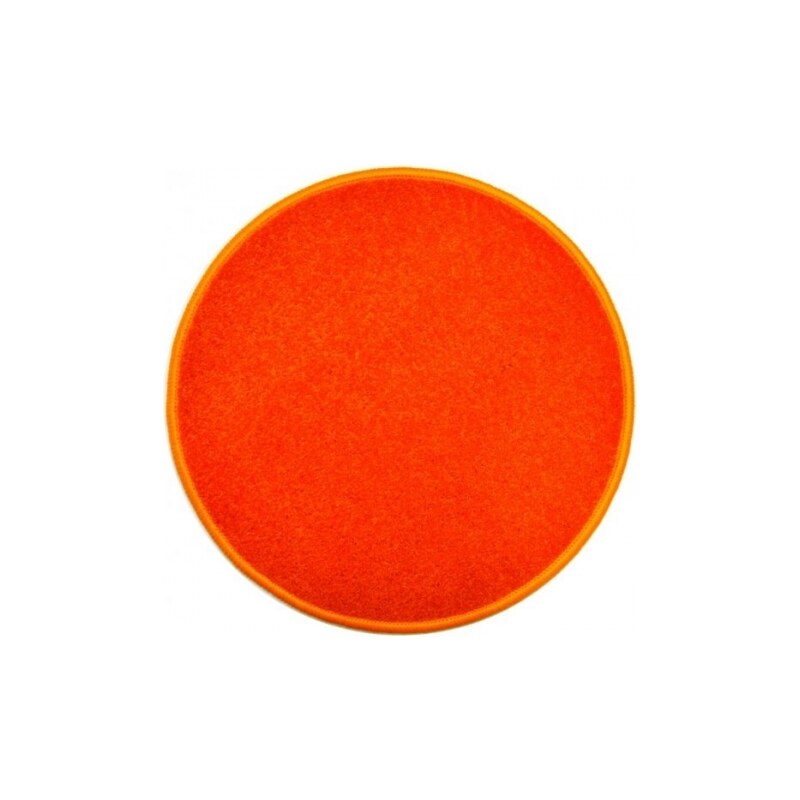 Eton oranžový koberec kulatý, Rozměry 57x57 - kruh Vopi
