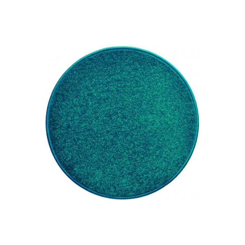 Eton petrolejový koberec kulatý, Rozměry 57x57 - kruh Vopi koberce