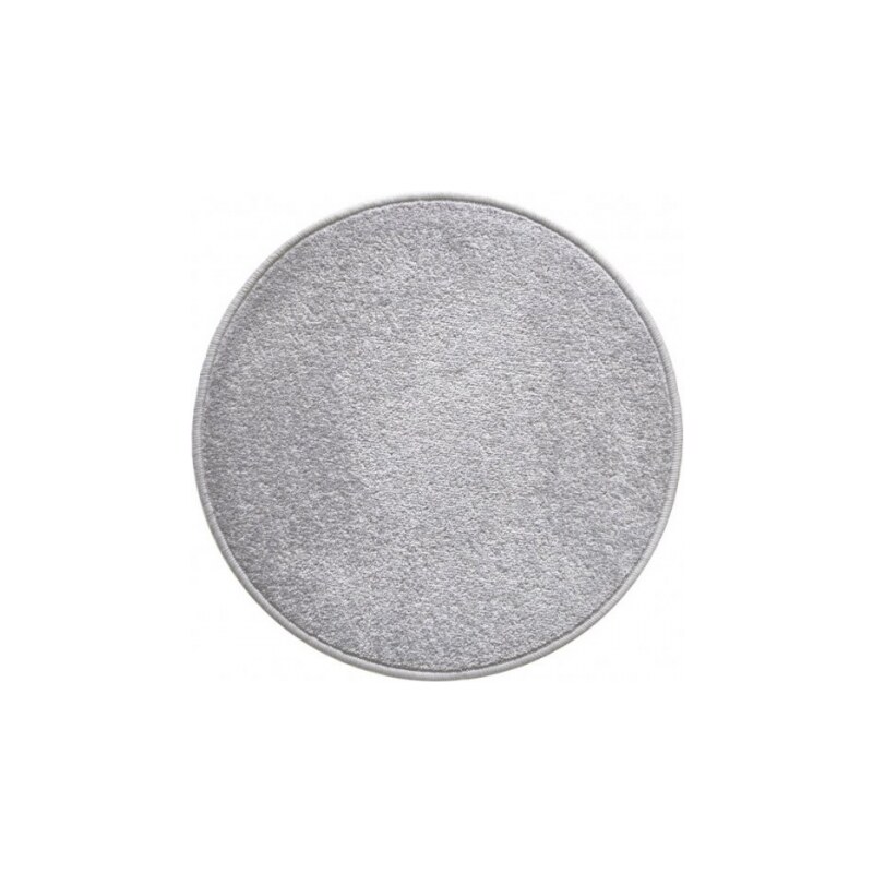 Eton šedý koberec kulatý, Rozměry 57x57 - kruh Vopi koberce