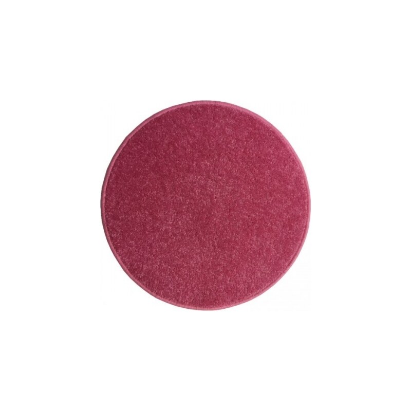Eton růžový koberec kulatý, Rozměry 57x57 - kruh Vopi koberce