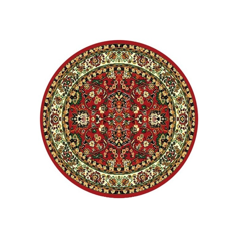 Kusový koberec TEHERAN-T 117/red kruh, Rozměry koberců 150x150 kruh Sofiteks koberce