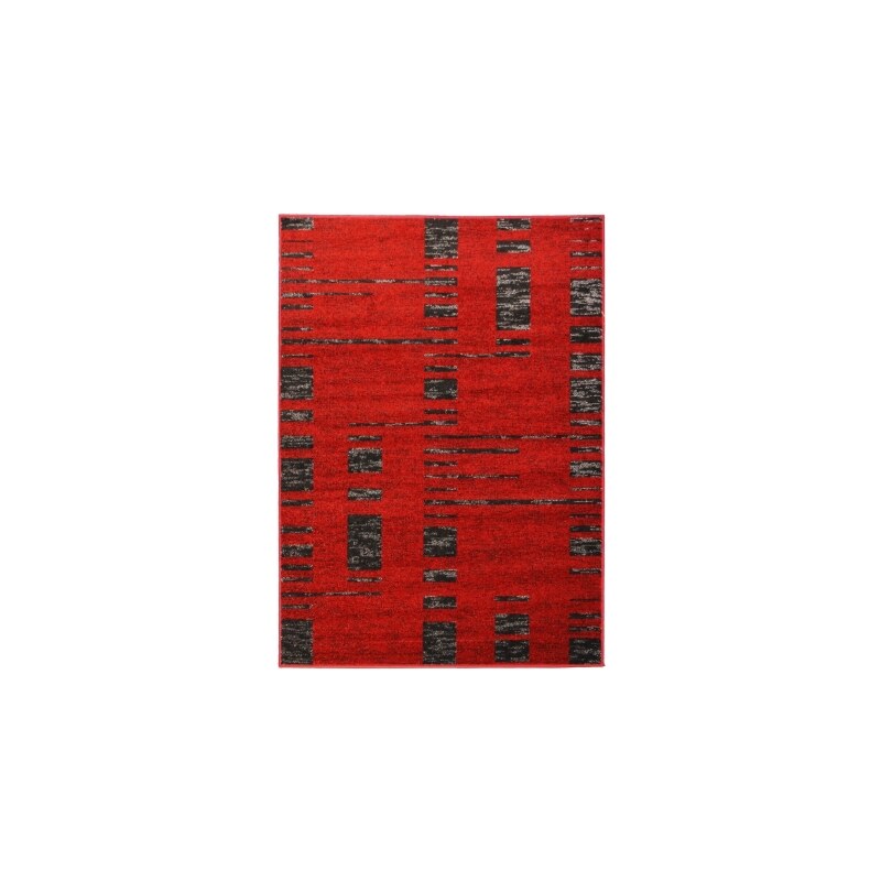Kusový koberec COSI 78069 Red, Rozměry 60x110 Devos-Caby