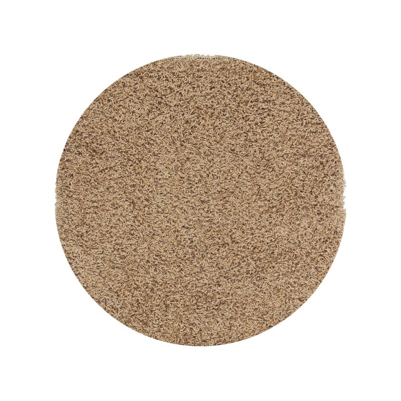 Kusový koberec PRIM SH070/B43 N. Beige KRUH, Rozměry 100x100 kruh Sofiteks