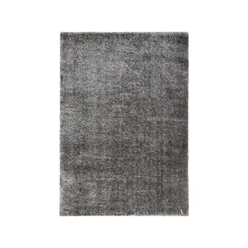 Kusový koberec Crystal shaggy black, Rozměry 80x150 Tulipo koberce