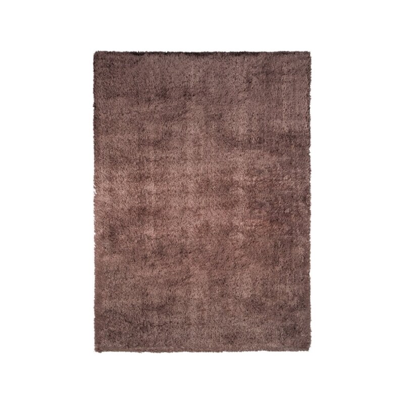 Kusový koberec Crystal shaggy light brown, Rozměry 80x150 Tulipo koberce
