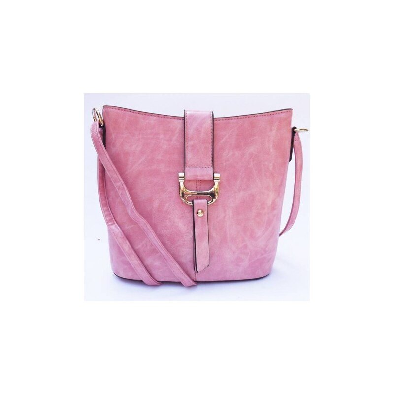 Elegantní společenská kabelka, Barva Růžová Wild by loranzo b6821