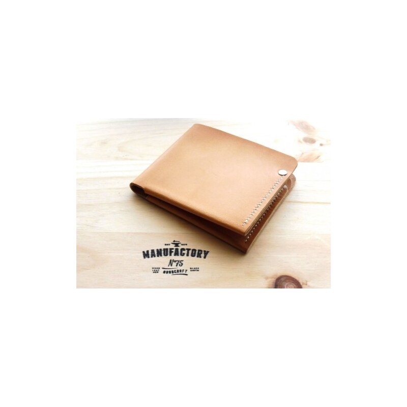 Pánská kožená peněženka "COW" Manufactory 75 RS-0001