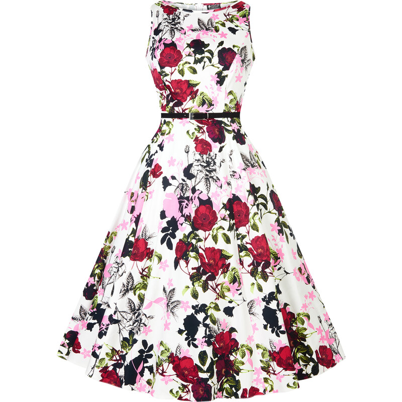 Letní šaty s květy Lady V London Audrey
