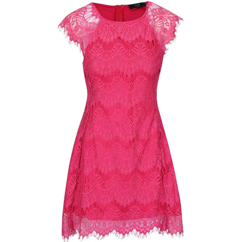 AX PARIS Dámské šaty Tajemství růžové