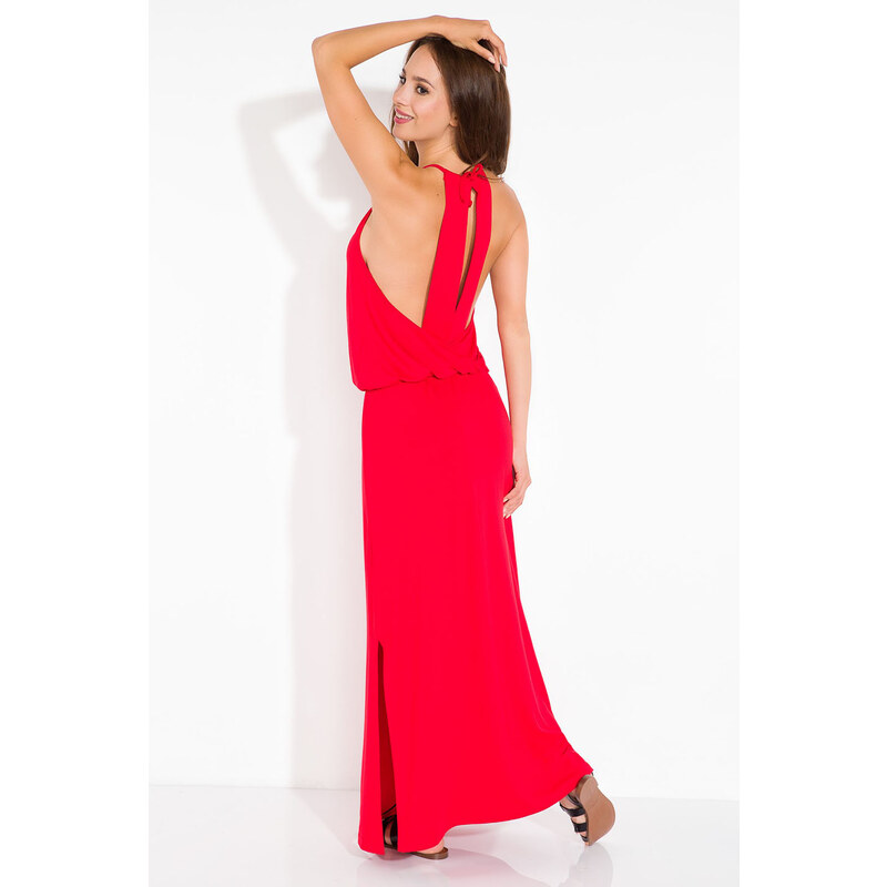 Červené šaty Fimfi I102