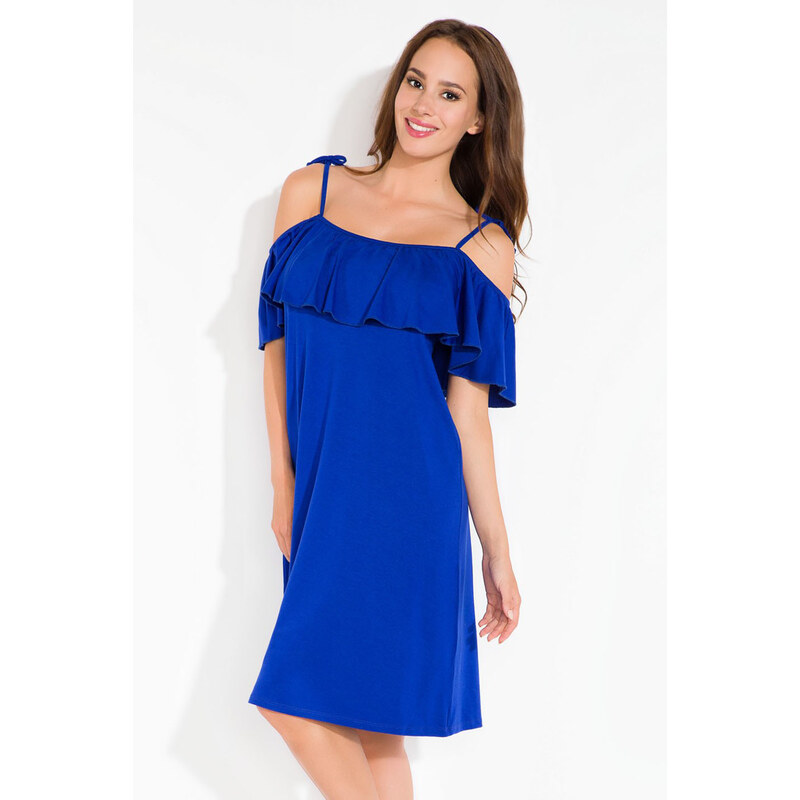 Modré šaty Fimfi I115