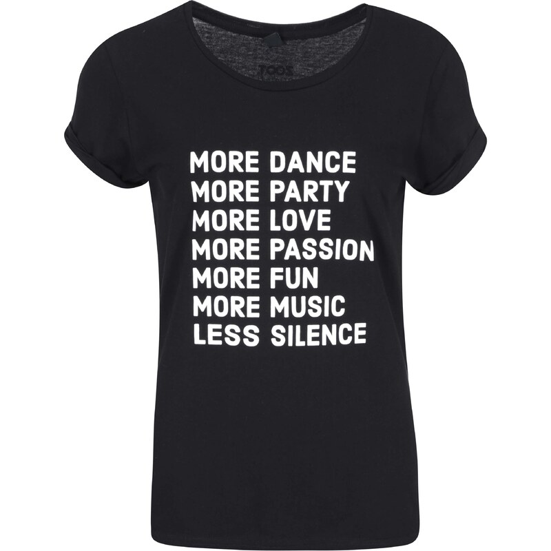 Černé dámské tričko ZOOT Originál More dance