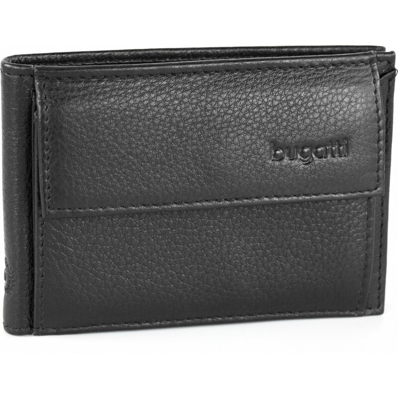 Bugatti Pánská kožená peněženka SEMPRE 49118001 černá