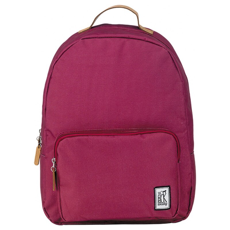 Batoh The Pack Society classic backpack solid burgundy