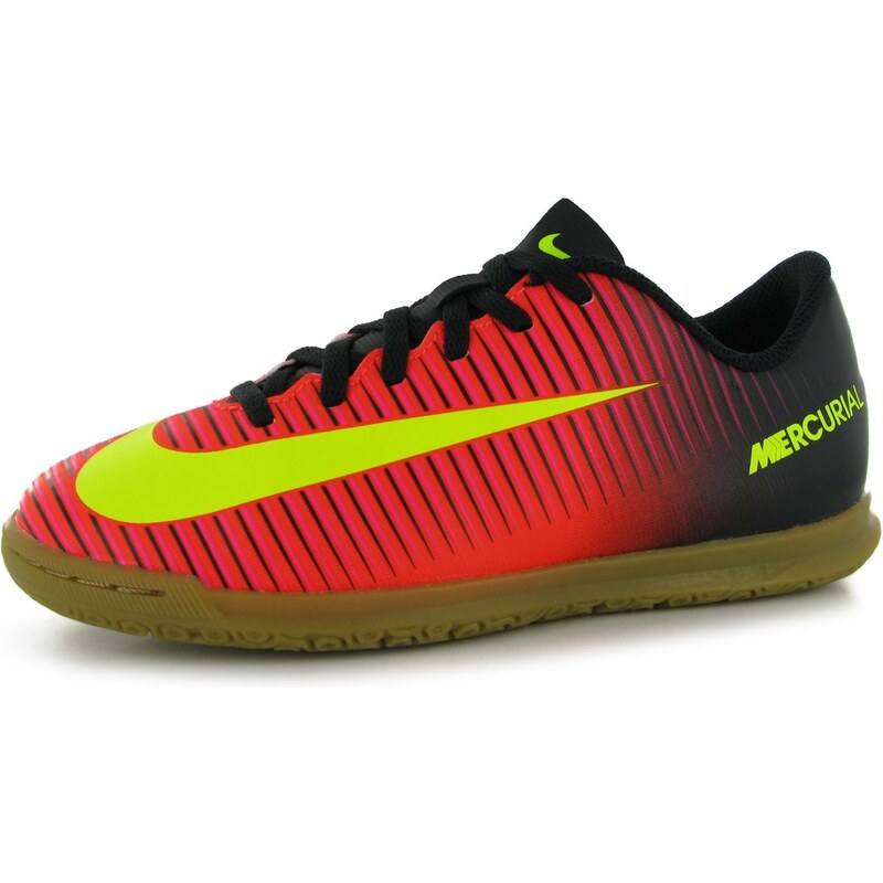 kopačky Nike Tiempo Rio FG Junior Crimson/Volt