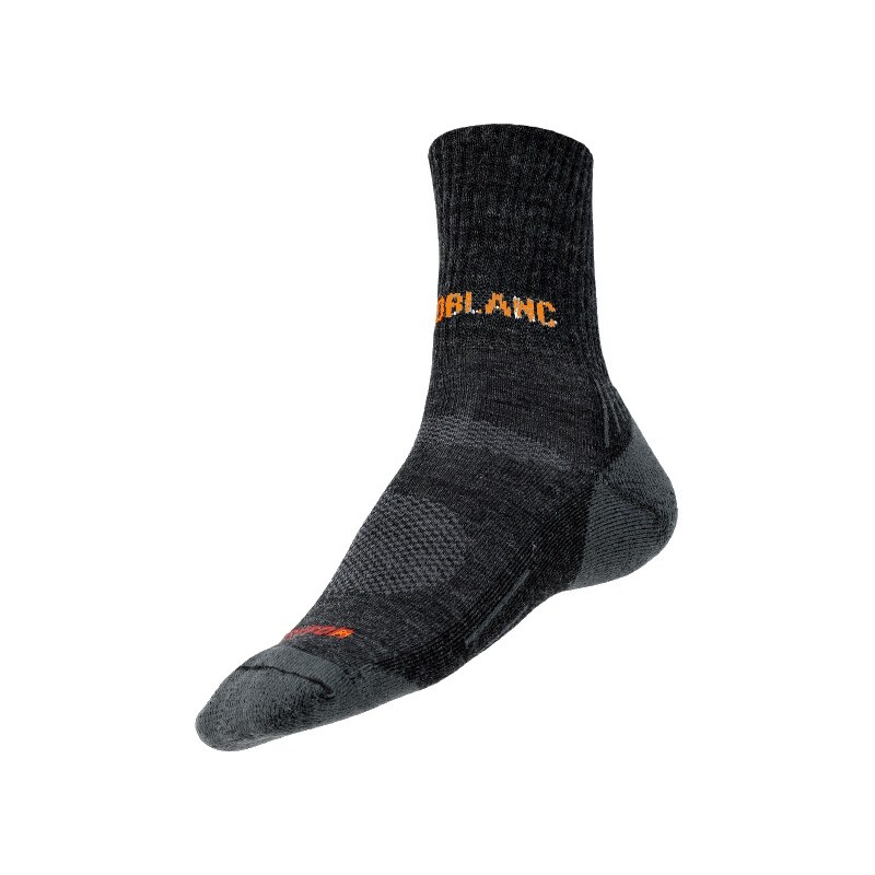 Ponožky NordBlanc NBSX1139 Treksox Mid black graphite