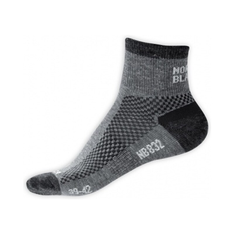 Ponožky NordBlanc NBSX832 Moving Sox grey 6-8