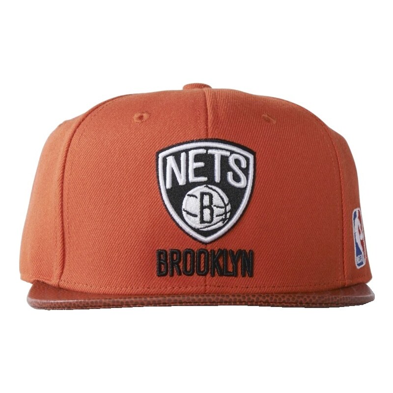 Kšiltovka Adidas NBA Basketball Brim Brooklyn Nets surf red