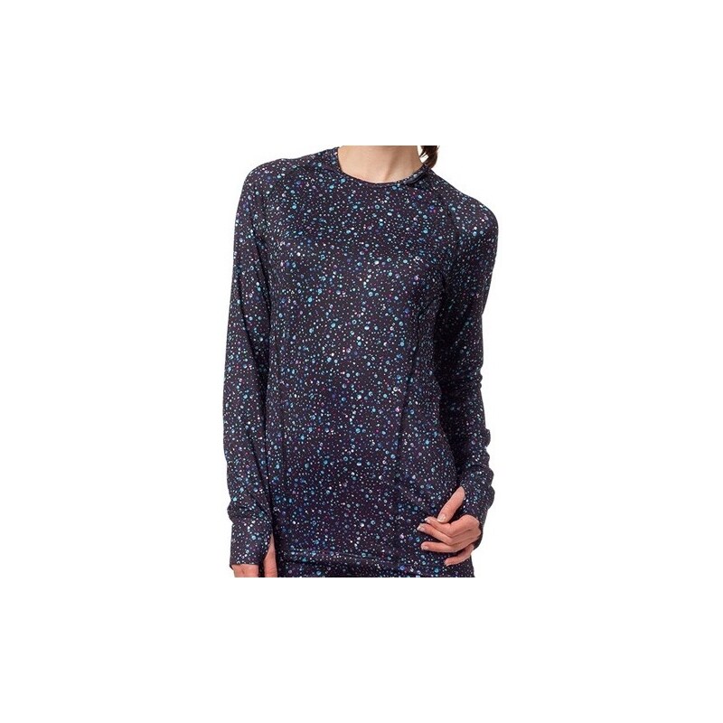 Tričko thermo Horsefeathers Greta LS night sky