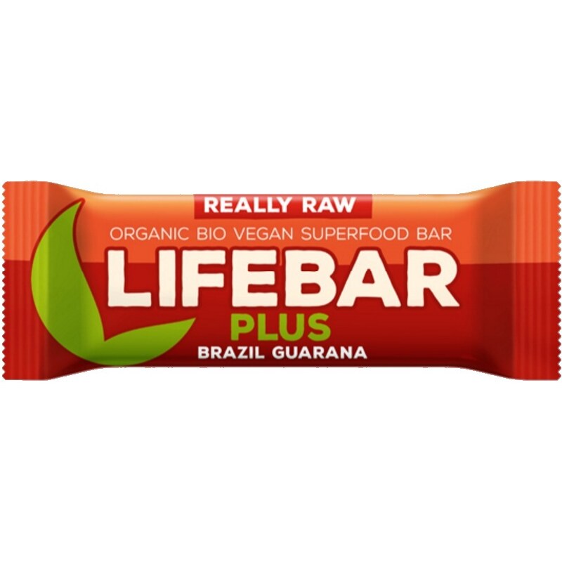 Tyčinka LifeFood Lifebar Plus brazil guarana