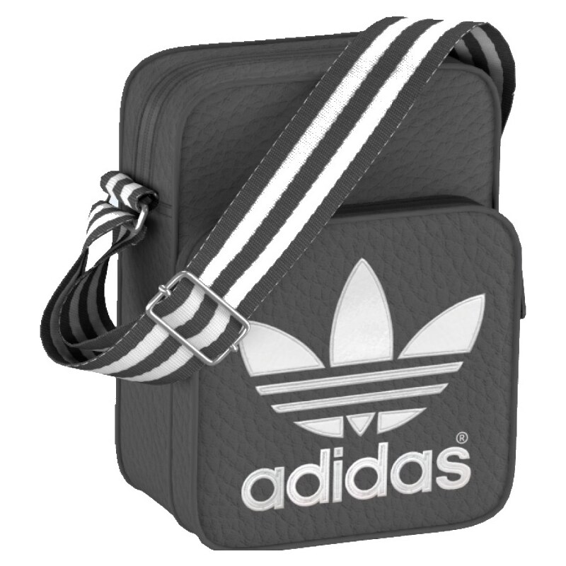 Taška Adidas Mini Bag Adicolor solid grey-white