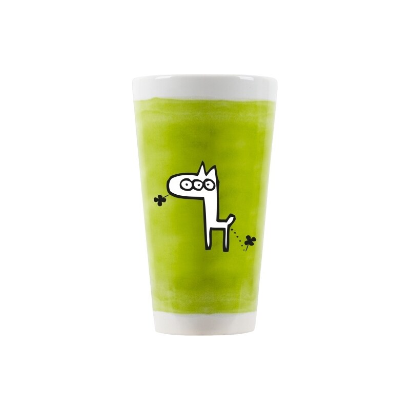 Hrnek Uax Latte 0,4l Zirafa green limet