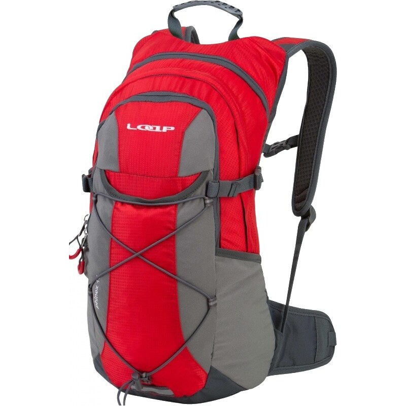 Batoh Loap Stora tomato-gray 15l