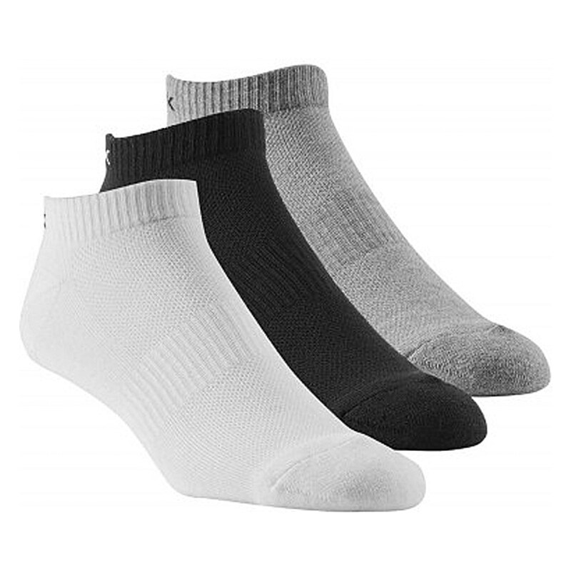 Ponožky Reebok Se U Inside Sock 3P white-black-melange grey heather