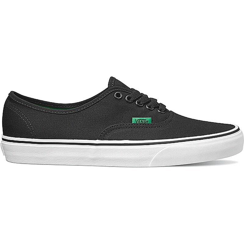Topánky Vans Authentic black-kelly green 43