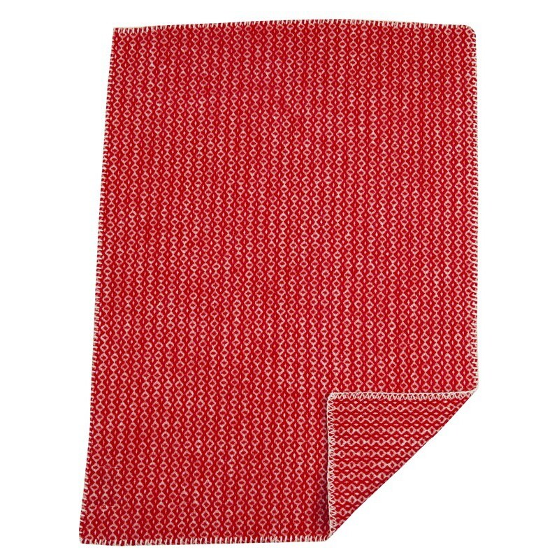 Vlněná dětská deka Rumba baby red 65 x 90 cm Červená