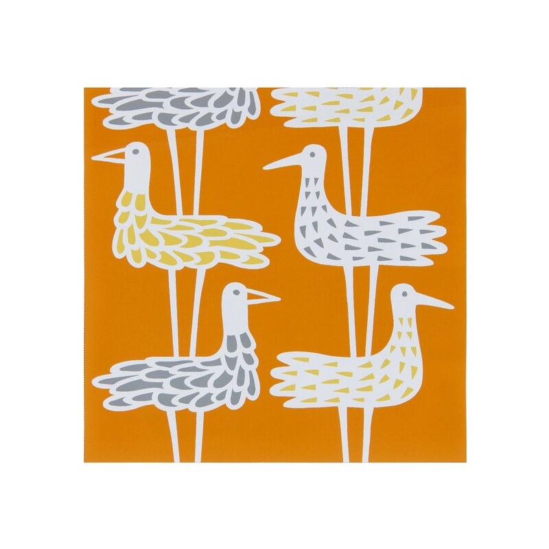 Klippan, Švédsko Ubrousky papírové Shore birds orange 33 x 33 cm Oranžová