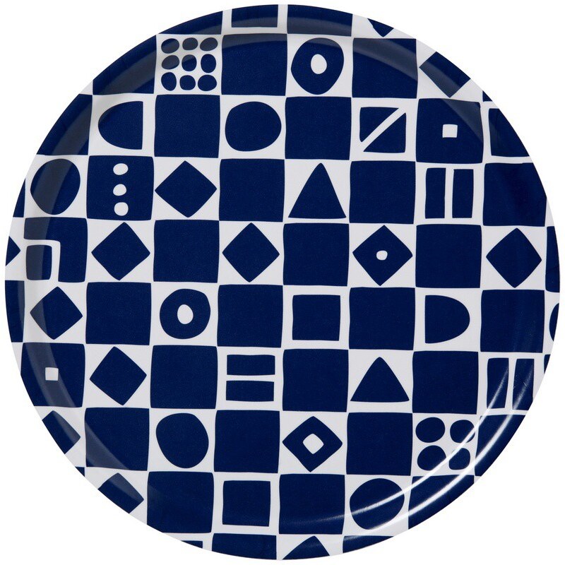 Klippan, Švédsko Kulatý tác Mosaic blue Ø 31 cm