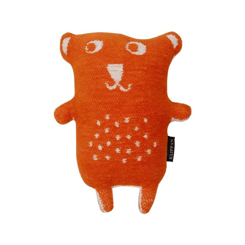 Klippan, Švédsko Plyšová hračka Little Bear orange 25 x 18 cm