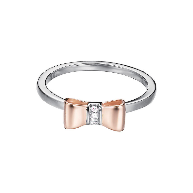 Esprit Mašličkový prsten ze stříbra ESPRIT-JW52881 BI-COLOR