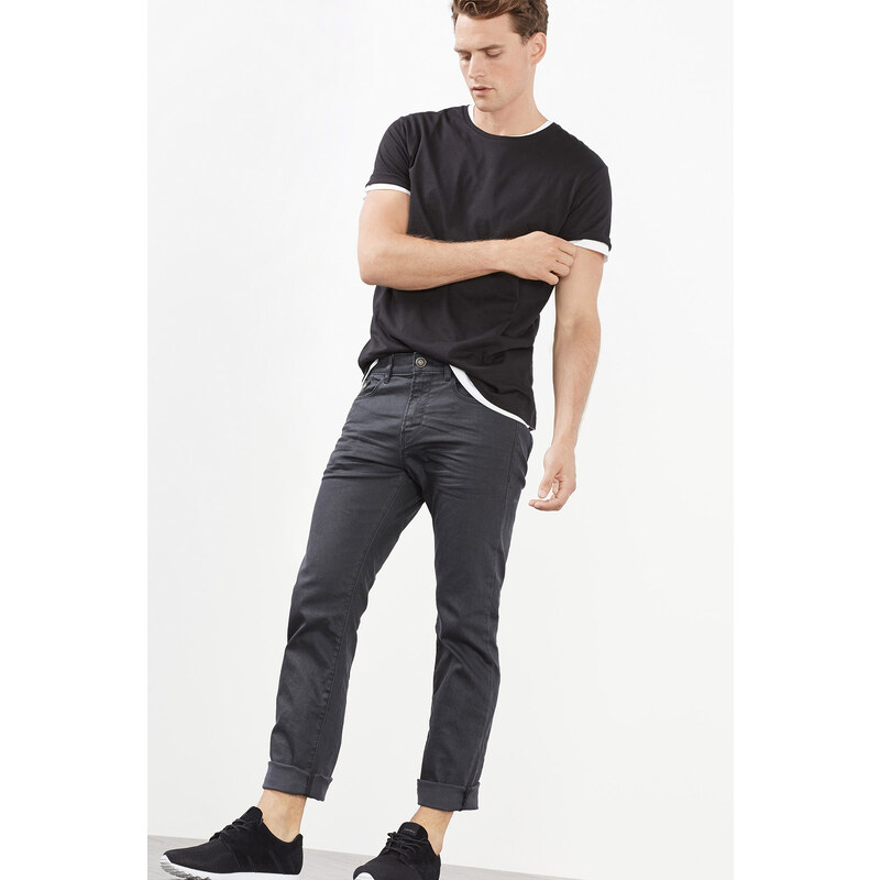Esprit Kalhoty s 5ti kapsami z černého denimu