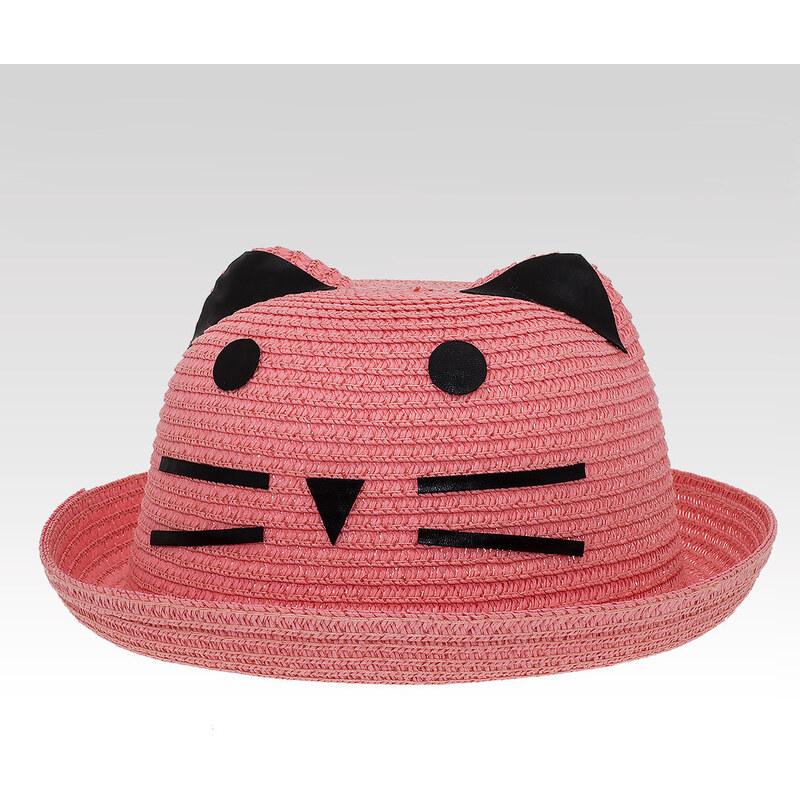 Wayfarer dámský klobouk Cat růžový