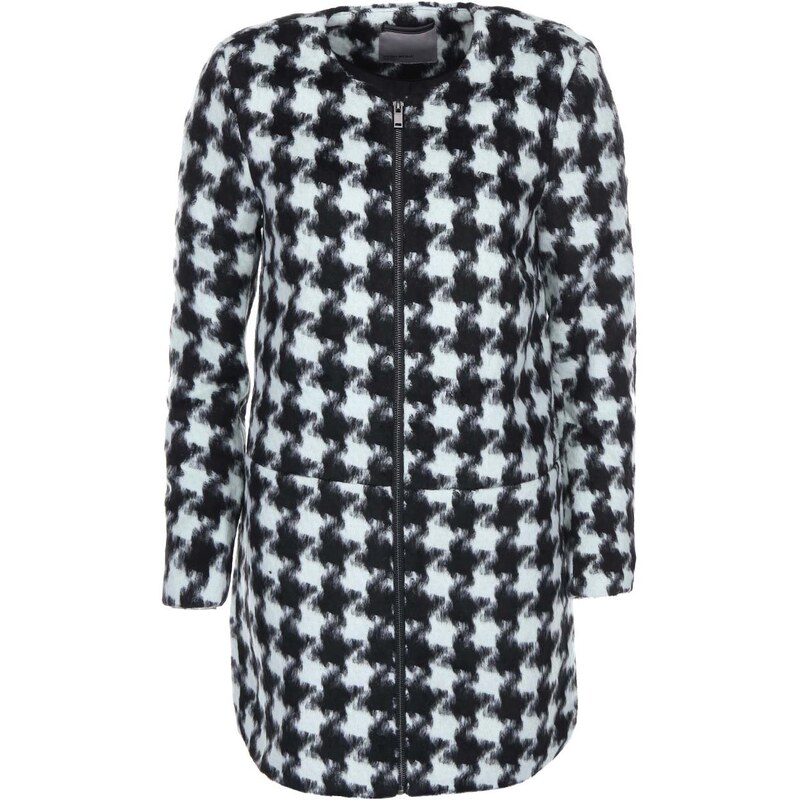 Černo-šedý kabát s kohoutí stopou Vero Moda Edition