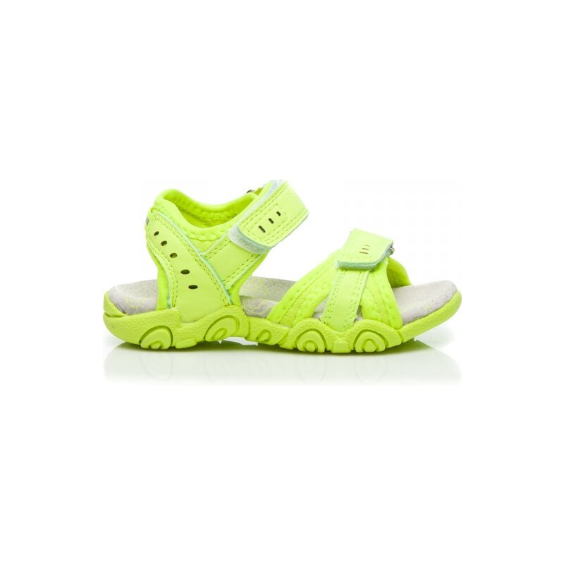 HAKER Dětské zelené sandálky na suchý zip