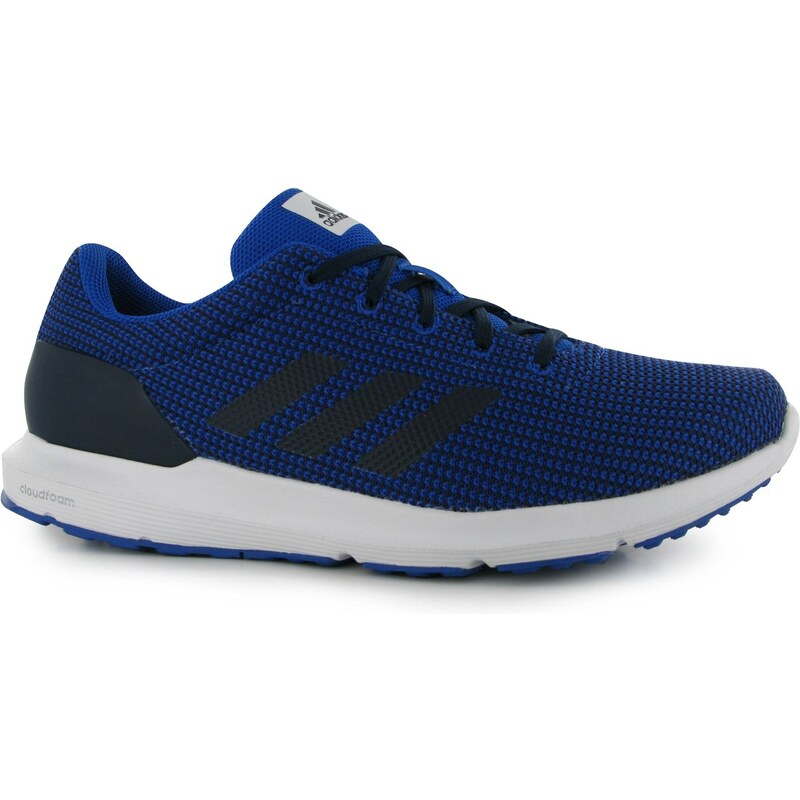 adidas Duramo Nova Mens Running Shoes Blue/Blk/Wht
