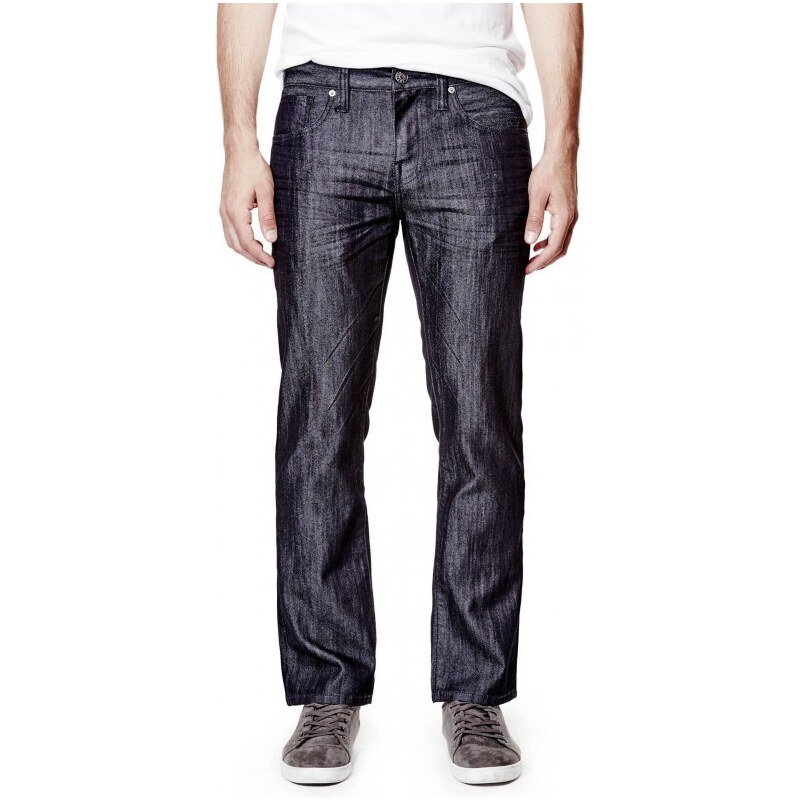 GUESS GUESS Delmar Slim Straight Jeans - rinse wash 30 inch inseam