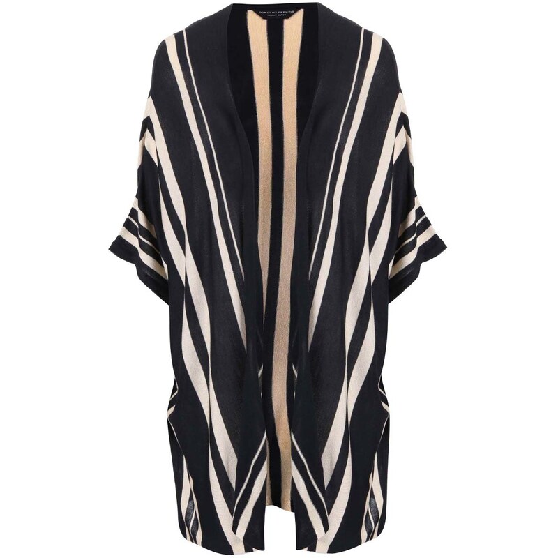 Tmavě modré pruhované kimono Dorothy Perkins