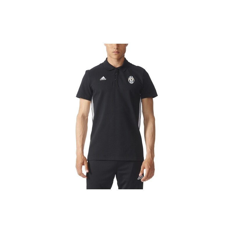 ADIDAS Polo JUVENTUS FC 16 3-stripes black