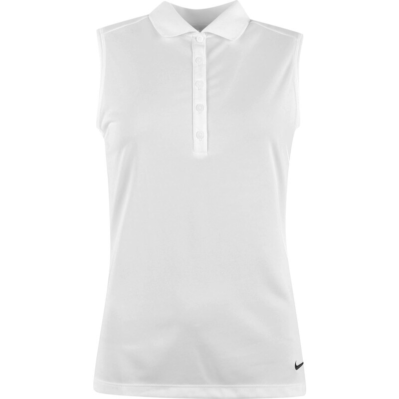 Sportovní polokošile Nike Sleeveless dám. bílá XL