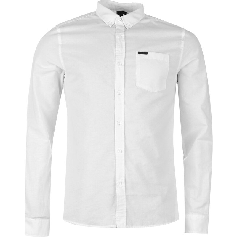Firetrap Basic Oxford Shirt White