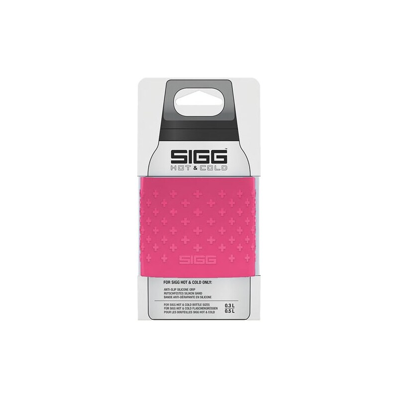 SIGG HOT&COLD silikonový úchop, růžový