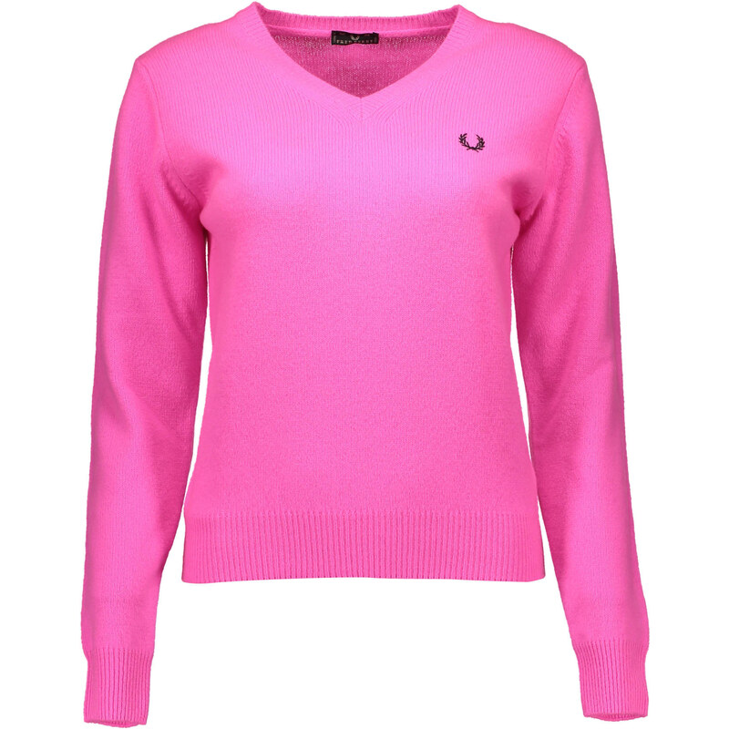 Woman Sweater Fred Perry 67130 - M / Růžová