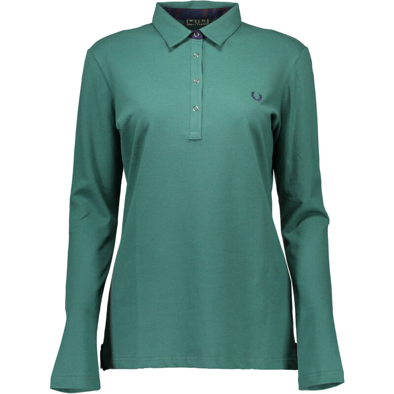 Woman Polo Fred Perry 67318 - Zelená / XL