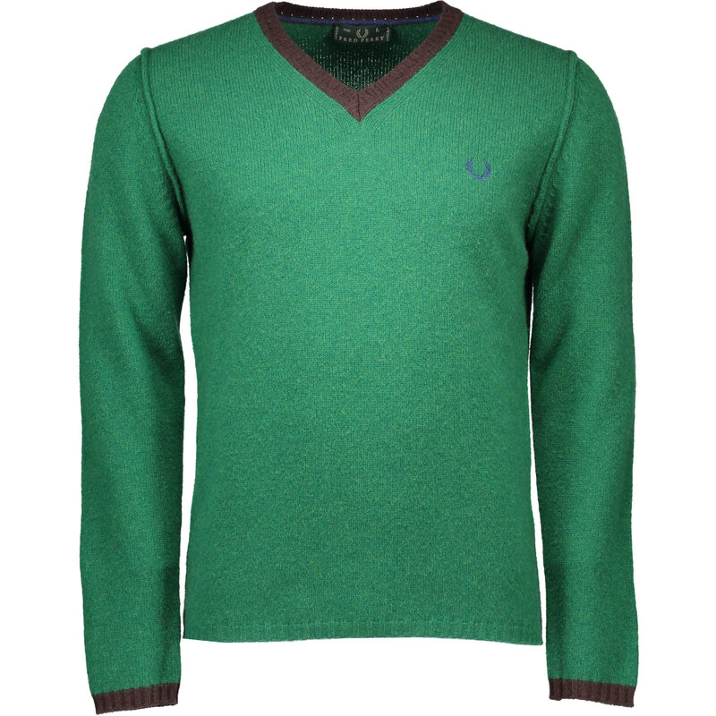 Man Pullover Fred Perry 67461 - Zelená / L
