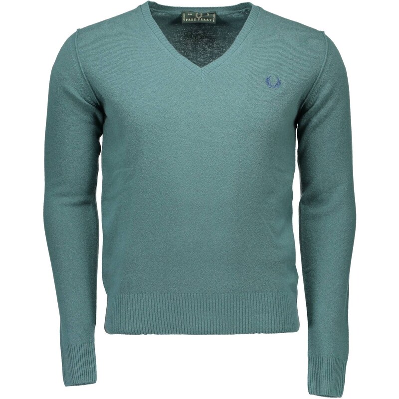 Man Pullover Fred Perry 67589 - Zelená / S