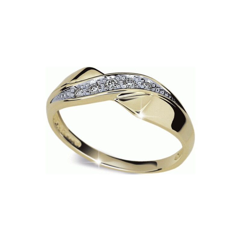 Danfil Krásný prsten s diamanty DF1915z